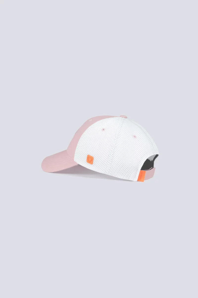 CASQUETTE TRUCKER BILLY2TONES -  ROSE/BLANC