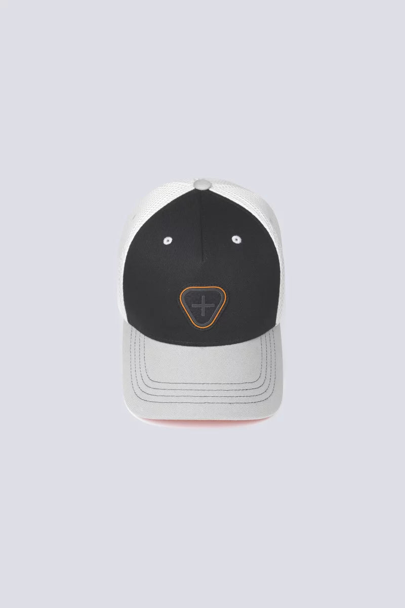 CASQUETTE TRUCKER BILLY2TONES -  NOIR/PERLE