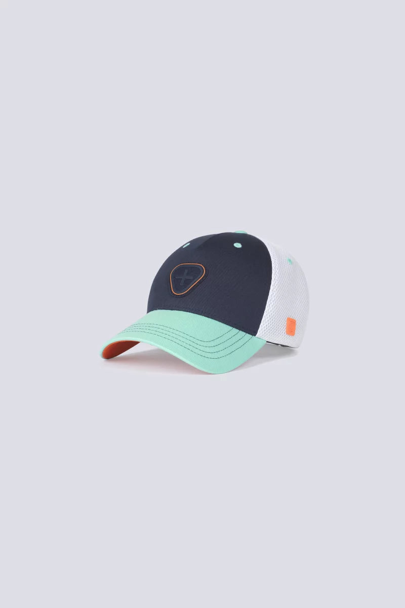 CASQUETTE TRUCKER BILLY2TONES -  BLEU/MENTHE